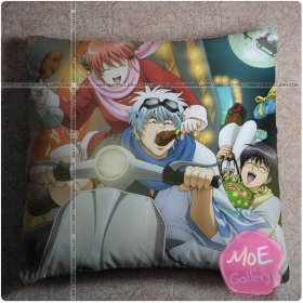 Gintama Gintoki Sakata Throw Pillow Style C