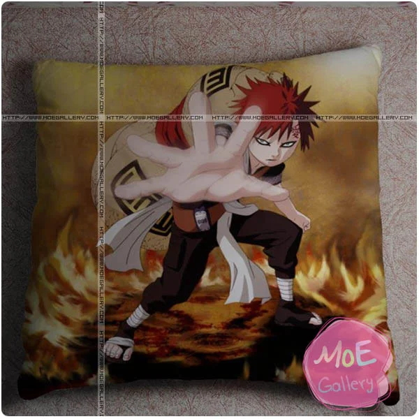 Naruto Gaara Throw Pillow Style G - Click Image to Close