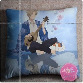 Natsumes Book Of Friends Takashi Natsume Throw Pillow Style F