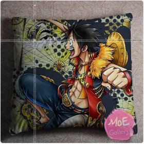 One Piece Monkey D Luffy Throw Pillow Style C