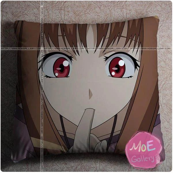 Spice And Wolf Holo Throw Pillow Style E - Click Image to Close