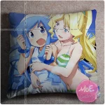 Squid Girl Cindy Campbell Throw Pillow Style A