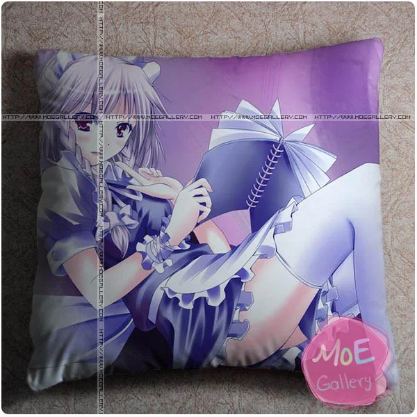 Touhou Project Sakuya Izayoi Throw Pillow Style A - Click Image to Close