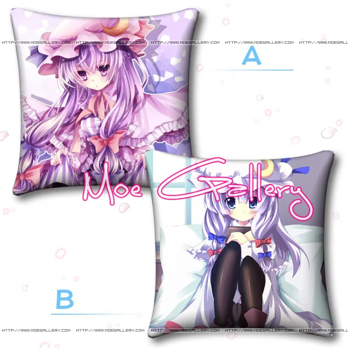 Touhou Project Patchouli Knowledge Throw Pillow 02 - Click Image to Close