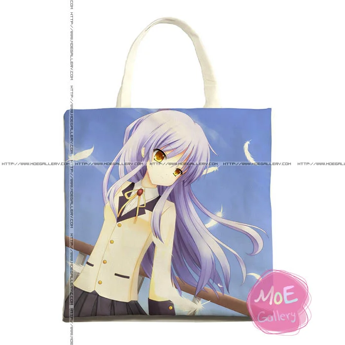 Angel Beats Kanade Tachibana Print Tote Bag 01 - Click Image to Close