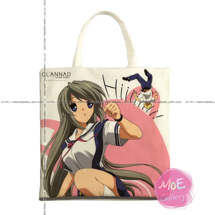 Clannad Tomoyo Sakagami Print Tote Bag 01 - Click Image to Close