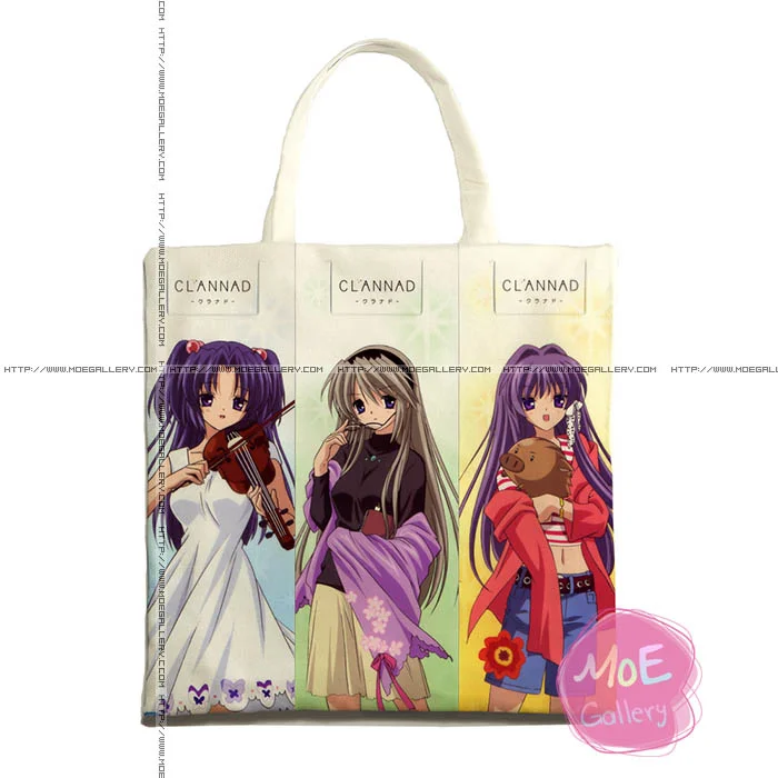 Clannad Tomoyo Sakagami Print Tote Bag 03 - Click Image to Close