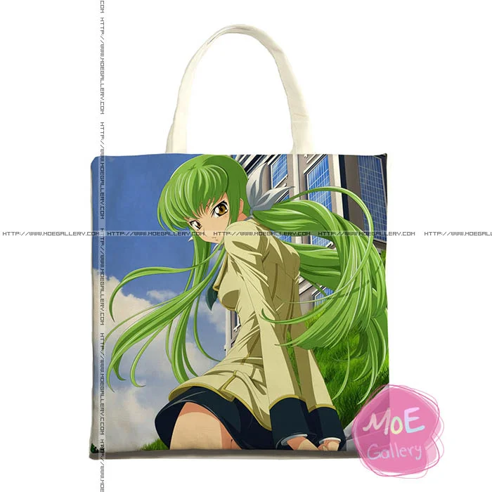 Code Geass Lelouch Of The Rebellion C C Print Tote Bag 01 - Click Image to Close
