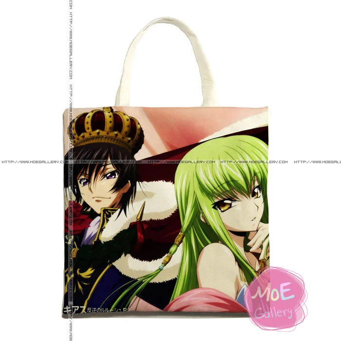 Code Geass Lelouch Of The Rebellion C C Print Tote Bag 02 - Click Image to Close