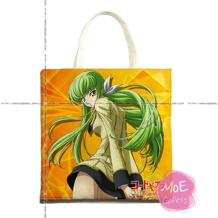 Code Geass Lelouch Of The Rebellion C C Print Tote Bag 05 - Click Image to Close