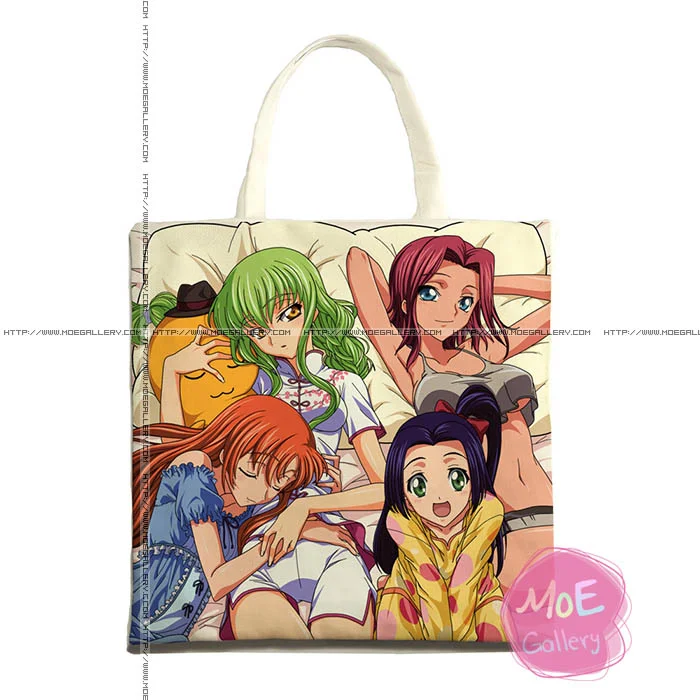 Code Geass Lelouch Of The Rebellion C C Print Tote Bag 08 - Click Image to Close