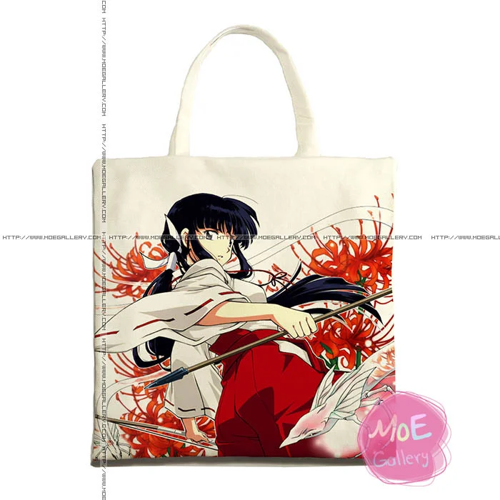 Inuyasha Kikyo Print Tote Bag 01 - Click Image to Close