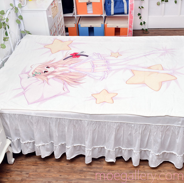 Anime Girl Lolita Pink Bedsheet