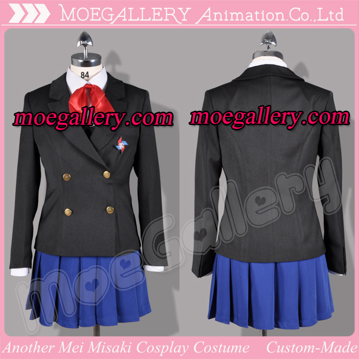 Another Mei Misaki Cosplay Costume School Girl Uniform