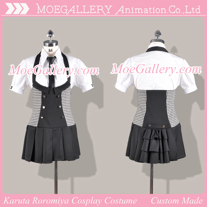 IInu x Boku SS Karuta Roromiya Cosplay Costume Girl Uniform