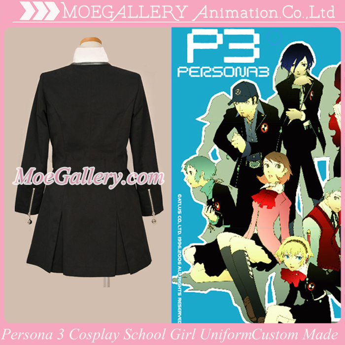 Persona 3 School Girl Cosplay Uniform