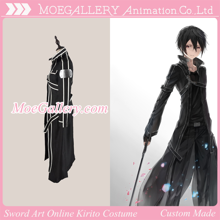 Sword Art Online Kirito Cosplay Costume