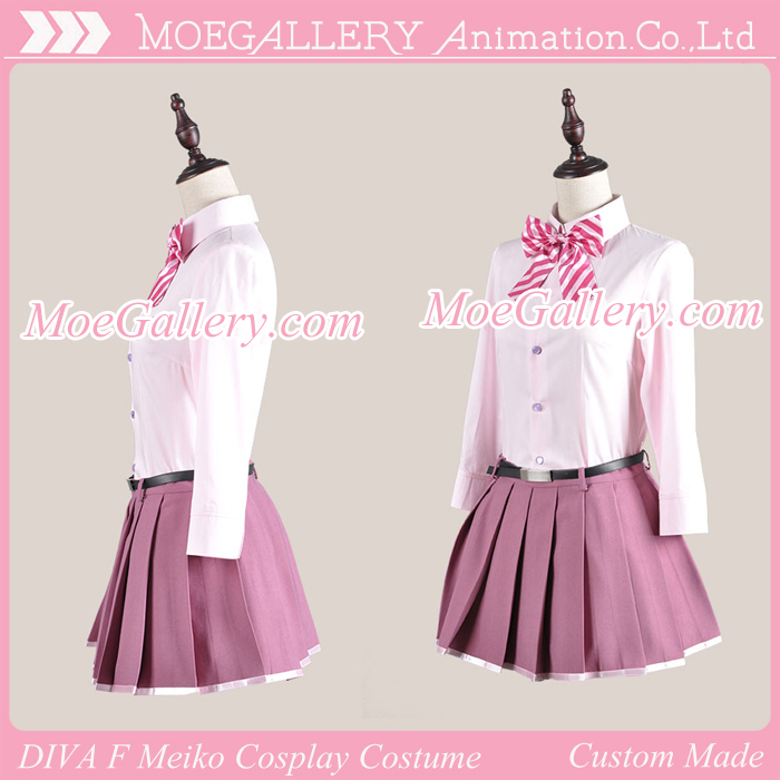 Vocaloid Project DIVA F Meiko Cosplay Uniform