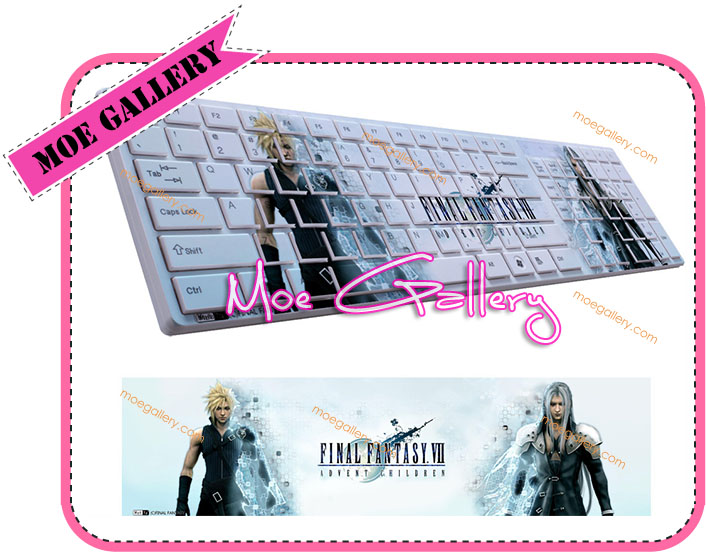 Final Fantasy Cloud Keyboard 003