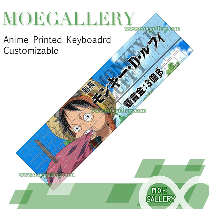 One Piece Monkey D Luffy Keyboards 01