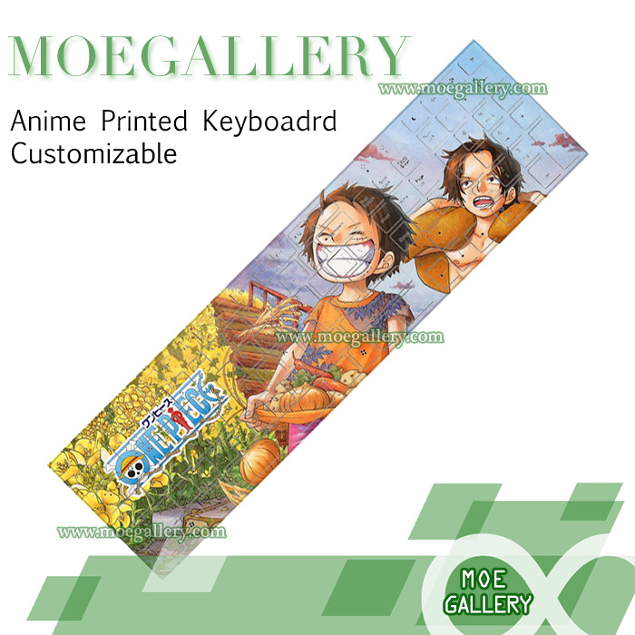 One Piece Portgaz D Ace Keyboards 02