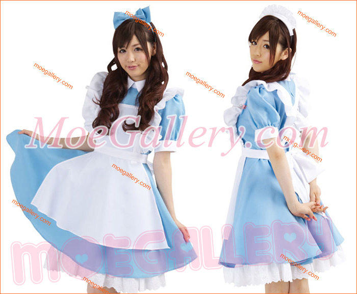 Alice Light Blue Maid Dress