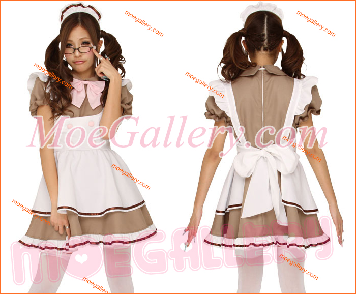 Cafe Brown Maid Dress