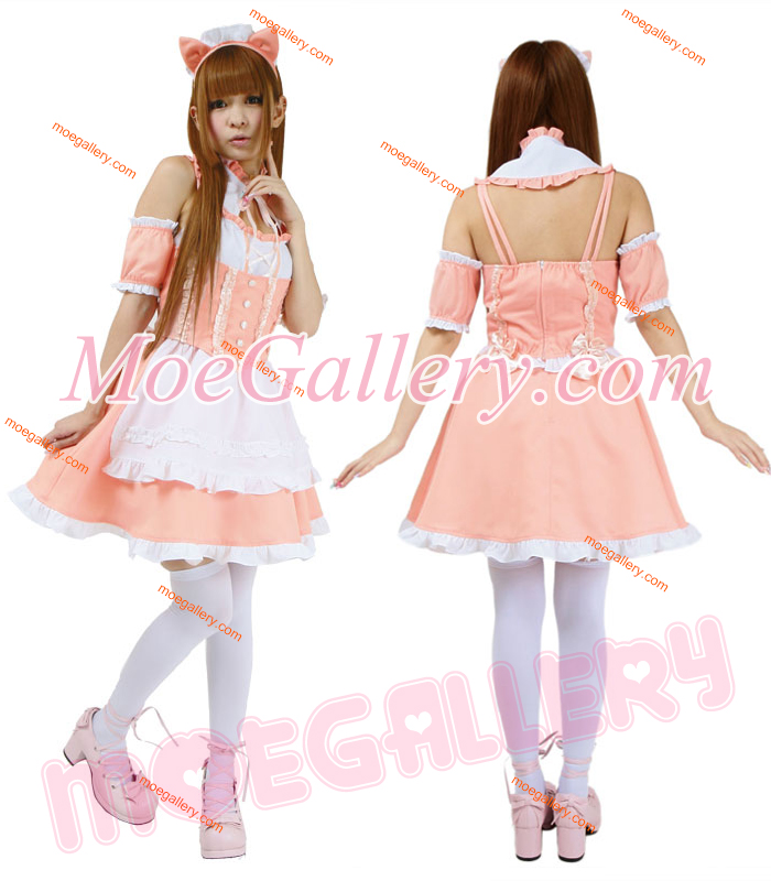 Cute Pink Maid Dress