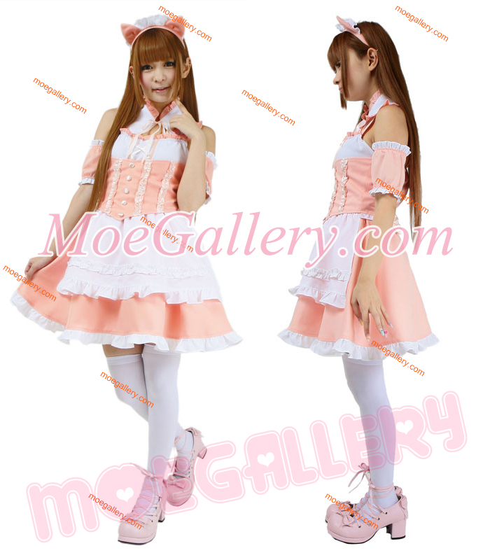 Cute Pink Maid Dress