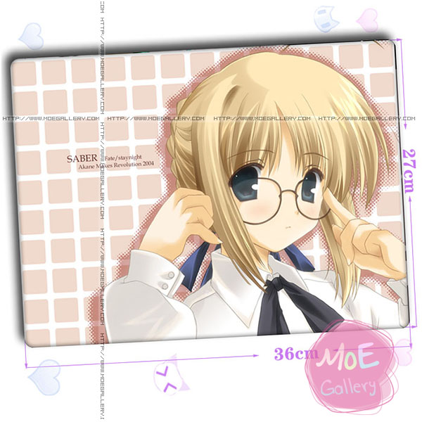 Fate Stay Night Saber Mouse Pad 09