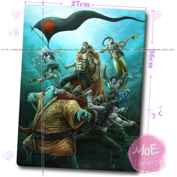 One Piece Seven Warlords of the Sea Mouse Pad 02