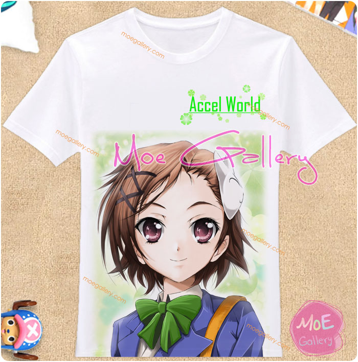 Accel World Chiyuri Kurashima Lime Bell T-Shirt 03