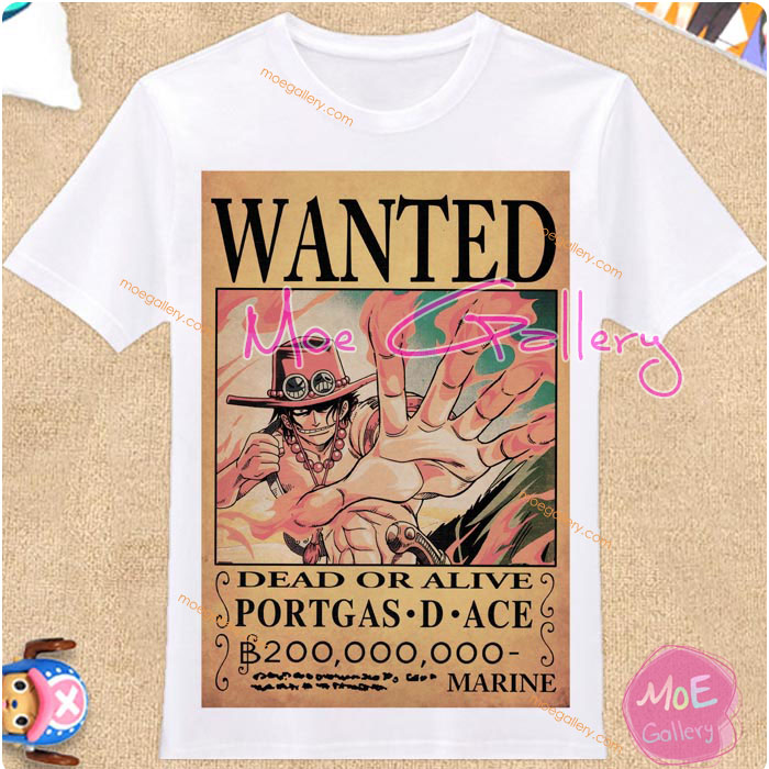 One Piece Portgas D Ace T-Shirt 01