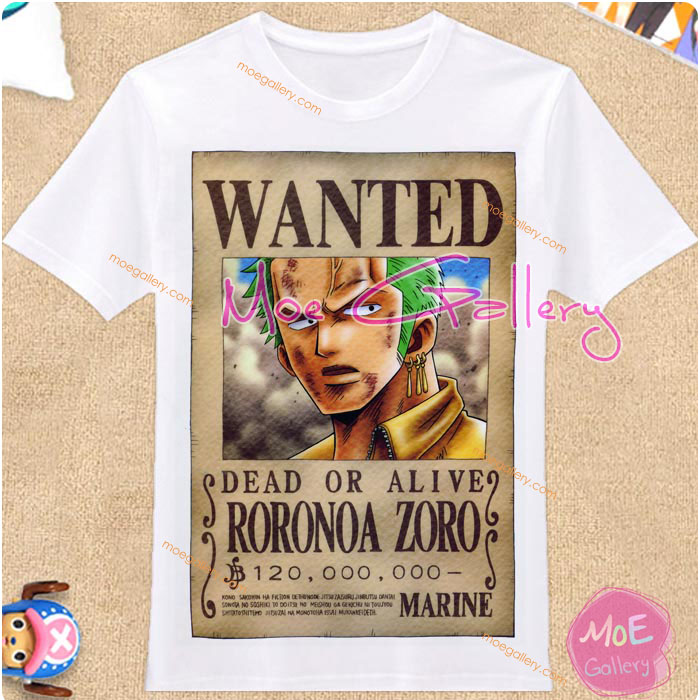One Piece Roronoa Zoro T-Shirt 01