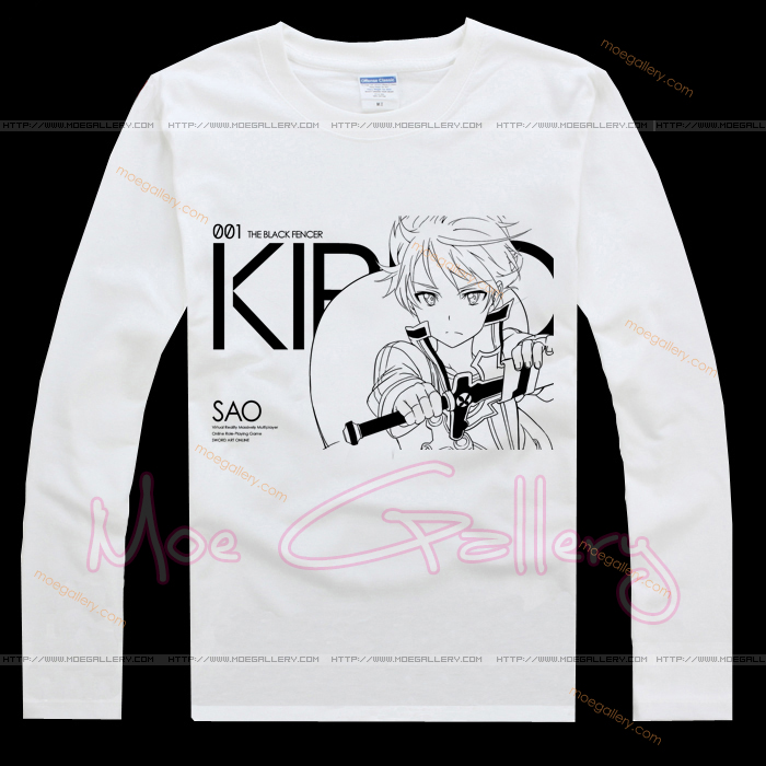 Sword Art Online Kirito Kazuto Kirigaya T-Shirt 04