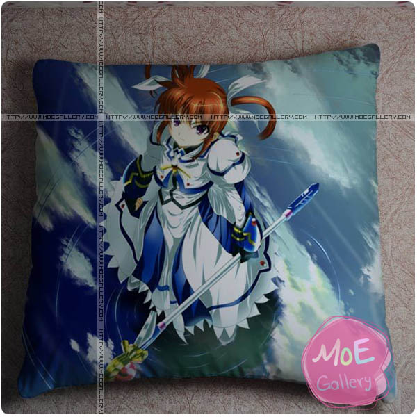 Magical Girl Lyrical Nanoha Nanoha Takamachi Throw Pillow Style A