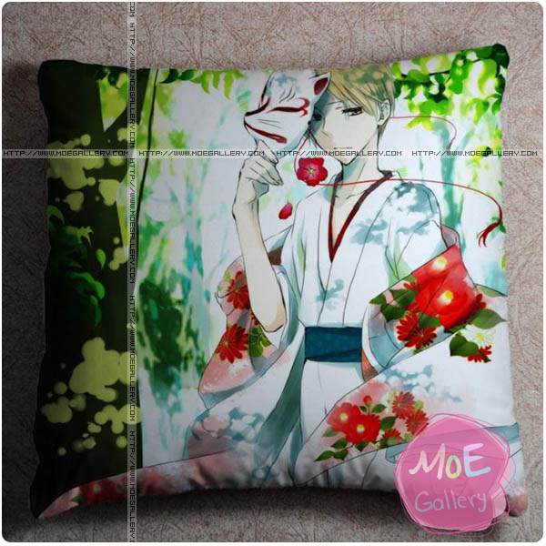 Natsumes Book Of Friends Takashi Natsume Throw Pillow Style C