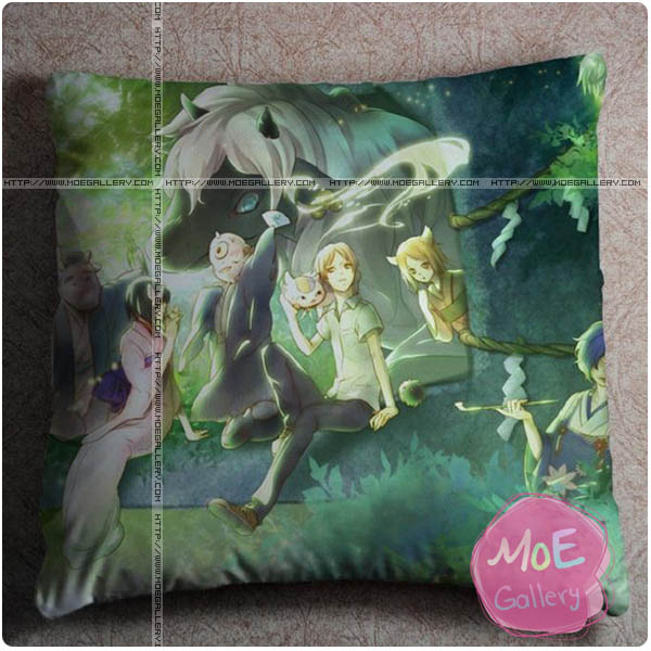 Natsumes Book Of Friends Takashi Natsume Throw Pillow Style D