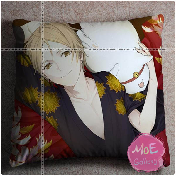 Natsumes Book Of Friends Takashi Natsume Throw Pillow Style E