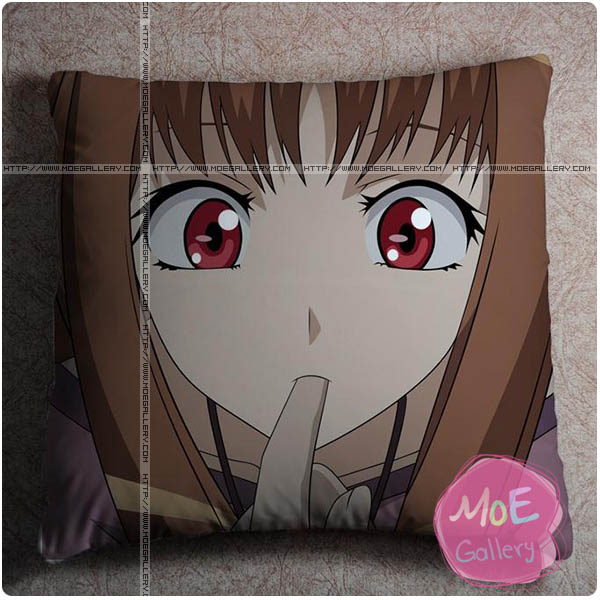 Spice And Wolf Holo Throw Pillow Style E